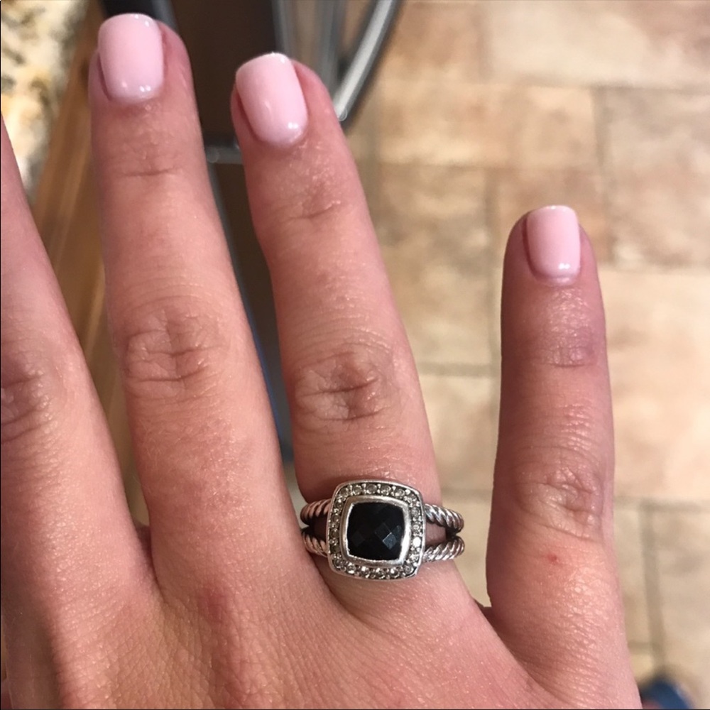 David Yurman Albion Onyx Ring